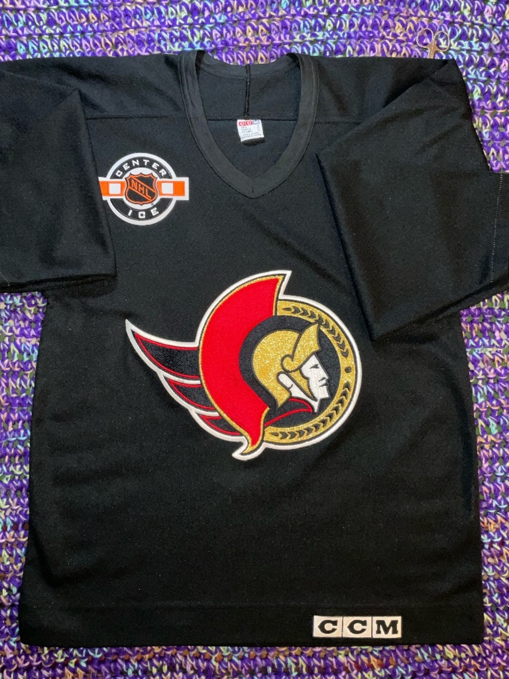 Ottawa Senators-Medium-Blk/Red/Gold